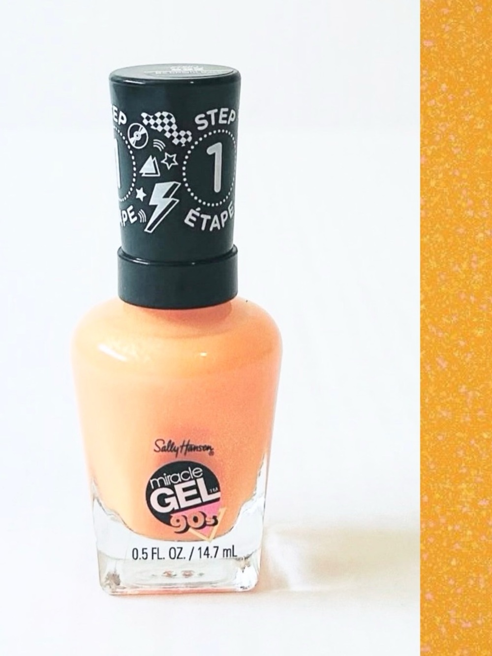 ⭐️5 For 25⭐️ Sally Hansen 90’s Miracle Gel Nail Polish Be bRight Back 892